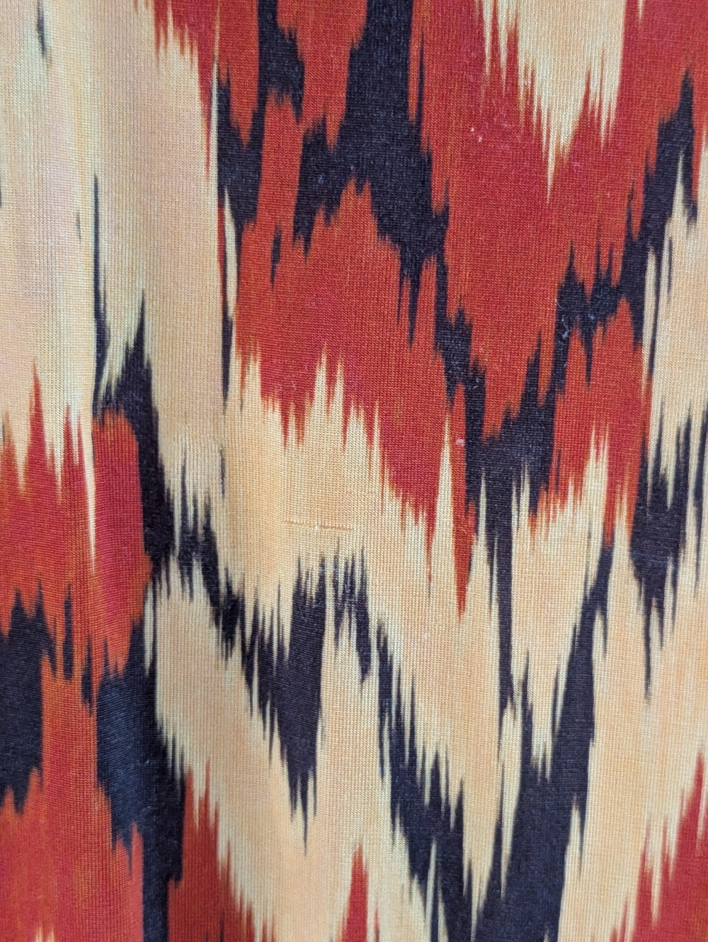 Ulla Johnson Orla Midi Dress Abstract Ikat Print Sleeveless Size S - Picture 5 of 5